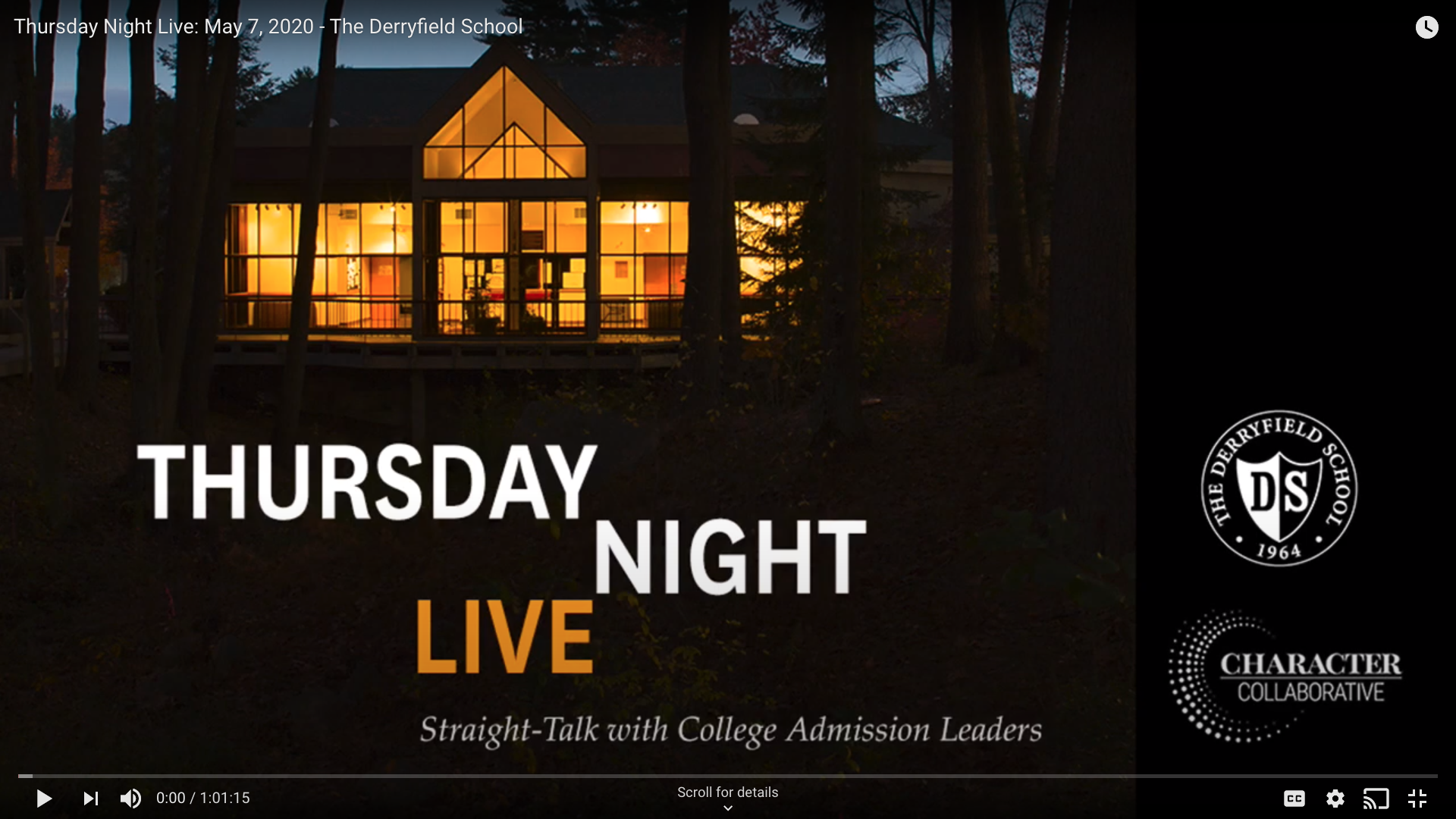 Thursday Night Live: May 7, 2020