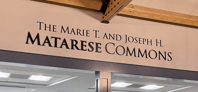 Inaugural Philanthropy Kick-off Celebrated in New Marie T. and Joseph H. Matarese Commons