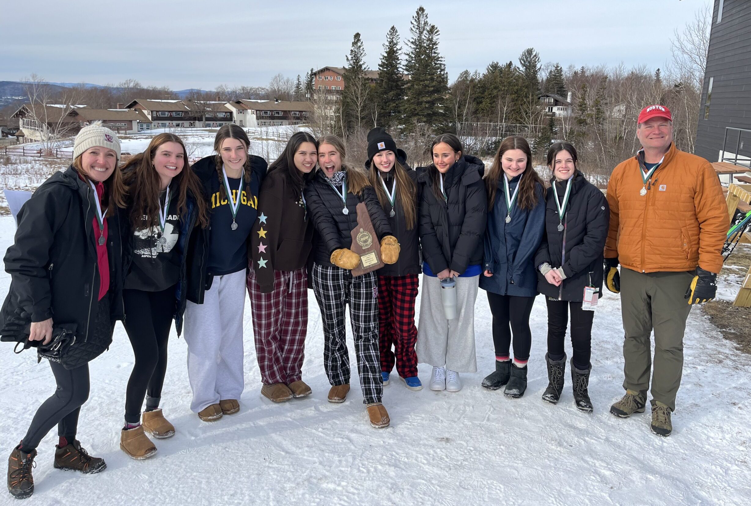 Derryfield Alpine Girls Score Silver